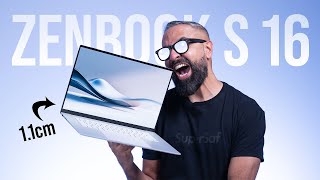 ASUS Zenbook S 16 2024  11cm Thin and 15kg [upl. by Riancho]