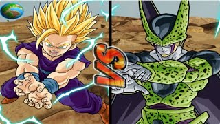 SSJ2 Gohan vs Super Perfect Cell Request [upl. by Christoph351]