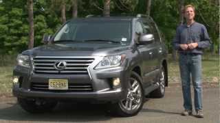 2013 Lexus LX570  Drive Time Review with Steve Hammes  TestDriveNow [upl. by Gerrilee407]