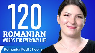 120 Romanian Words for Everyday Life  Basic Vocabulary 6 [upl. by Maddock]