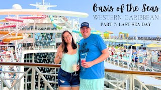 Oasis of the Seas Vlog  Pt 7 Final Sea Day  Western Carribean [upl. by Ettennan108]