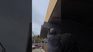 фасад elewacja fassade insulation construction styrofoam потолок roofing work стройка [upl. by Novelc]