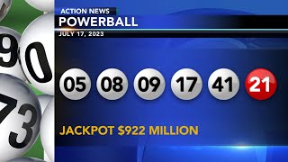 Powerball Results Winning numbers drawn for 900 million lottery jackpot [upl. by Brynna762]