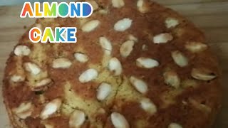 Almond cake  Almond cake Recipe  Cake [upl. by Haelam]