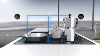 SIEMENS FLEXINDUCTION Kookplaat elektriciteit  Table de cuisson électrique  Product video [upl. by Harutak89]