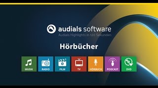 Audials 2017 in 120 Sekunden Hörbücher konvertieren [upl. by Emmalyn237]