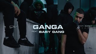 Sacky  GanGa feat Baby Gang Official Visual Video [upl. by Javler]