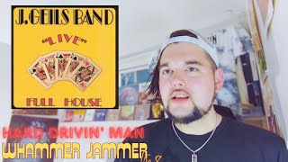 Drummer reacts to quotWhammer Jammer  Hard Drivin Manquot by The J Geils Band [upl. by Ilowell]