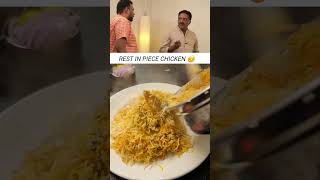 A small story of chicken briyani trending shorts biryani chickenbiryani muttonbiryani [upl. by Itirahc]