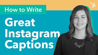 How to Write Great Instagram Captions [upl. by Llemij]