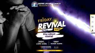 Friday Revival Prayer Meeting 20th of September 2024 [upl. by Zanahs]