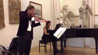 Tartini Devils trill 2nd mvt part 1 Edmond Fokker van Crayestein  violin [upl. by Erwin]