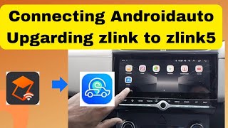 Creta Android player installing amp connecting Androidauto wiredFor wireless convert zlink to zlink5 [upl. by Selyn]