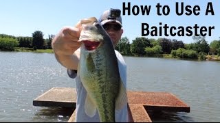 How To Use A Baitcaster  Avoid BacklashBirds Nest [upl. by Rossner]