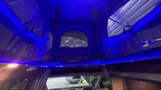 Vw caddy camper conversion with pop top roof [upl. by Inahc316]