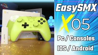 EasySMX X05  la manette PC  IOS  ANDROID  Consoless titre 1 [upl. by Yendirb]