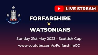 REPLAY Forfarshire v Watsonian  Scottish Cup  Sunday 21st May 2023 [upl. by Adnilreh130]