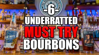 6 Underrated Bourbons You NEED To Try 2024 Sleeper Whiskeys [upl. by Attiuqihc]