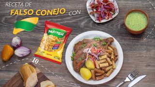 Receta de Falso Conejo con Rigatoni Nutregal [upl. by Lamaaj]