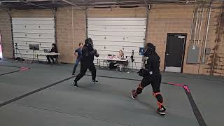 Scioto Open 2024  Stu Redfearn Logan Caldwell Div B Longsword [upl. by Ynaiffit]