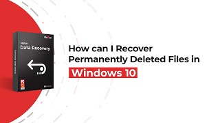 How to Recover Permanently Deleted Files in Windows 10 [upl. by Perpetua]