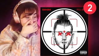 KPOP FAN REACTION TO EMINEM Killshot  Part 2 [upl. by Ammadas992]