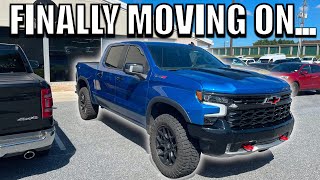 TRADING IN My TRASHED Silverado ZR2 For A NEW TRUCK [upl. by Odlopoel833]