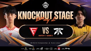 FIL M6 Knockout Stage Day 2  FCON vs FNOP Game 5 [upl. by Ayotna383]