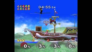 Playing Smash Bros Melee Part 2 [upl. by Bradan]