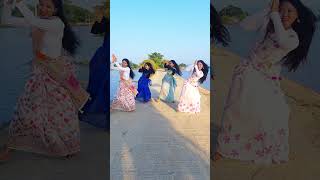 Ailo Uma BariteShort Virul Dance Cover VideoPuja SongMonami GhoshUJS [upl. by Ailime]