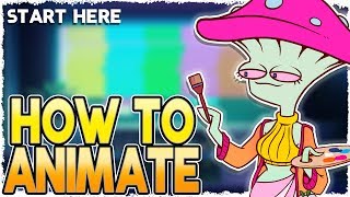 How to Animate  Start here ADOBE ANIMATE FOR BEGINNERS [upl. by Ardnoik]