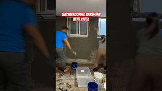 waterproofing xypex diy diyhomerepair diyprojects homerepair homeprojects [upl. by Osyth]