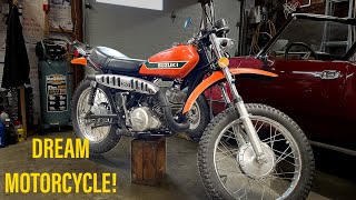 I BOUGHT MY DREAM VINTAGE MOTORCYCLE Suzuki TS250 [upl. by Gibb]