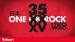 ONE OK ROCK  3xxxv5  Lyrics Video  Sub español [upl. by Rotciv256]