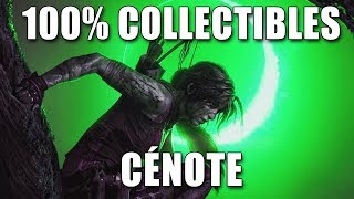 SHADOW OF THE TOMB RAIDER  100 CÉNOTE Défis Tombeaux Documents Reliques Caches [upl. by Terrena]