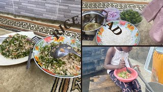 Delicious RICE SALAD Recipe Youll CRAVE [upl. by Llirrehs]