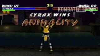 MK III Cyrax Animality [upl. by Juliann]