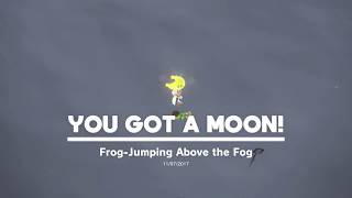 Super Mario Odyssey  Cap Kingdom Moon 1 Frog Jumping Above the Fog [upl. by Dnalkrik]