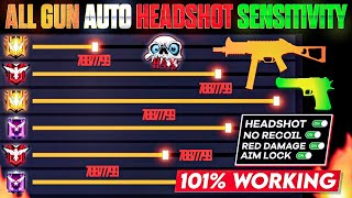 Free Fire Auto Headshot Trick 2024 Sensitivity  2gb 4gb 6gb Ram Headshot Sensitivity Setting [upl. by Ime674]