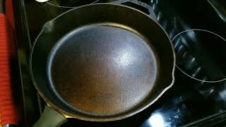 How to season new Lodge cast iron [upl. by Blane]