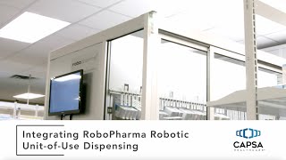 Capsa’s RoboPharma RP20 Integration Into Central Filling [upl. by Lee]