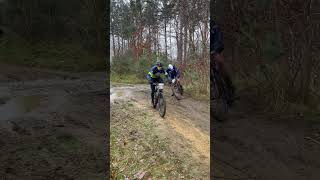 Hel van Kasterlee 🙃 and Crash 🙃 MTB part of 15Krun125Kmtb30Krun 2023 belgium duathlon [upl. by Annoyk]