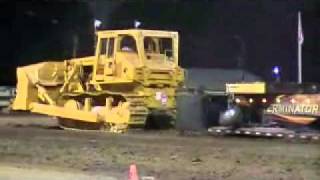 MOV05a Allis Chalmers HD 41 Dozer Pulling [upl. by Eterg]