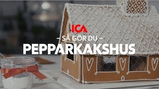 Så gör du pepparkakshus [upl. by Anaiviv]