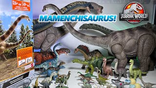 NEW MAMENCHISAURUS Jurassic World Legacy Collection Brachiosaurus Apatosaurus Dreadnoughtus [upl. by Onairot425]