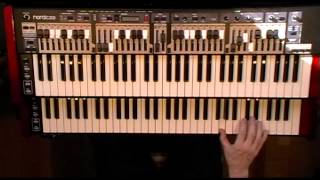 Im A Believer The Monkees Organ Riff Tutorial  Nord C2D Hammond B3 Organ Clone Clavia [upl. by Robbie]