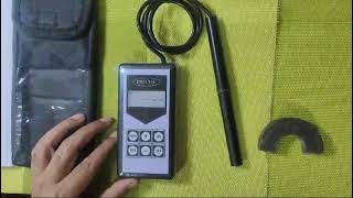 Precise make Probe type EMF tester  Gauss Meter  Tesla Meter [upl. by Luaped]