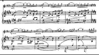 GMahlerWittenbecher Adagietto for Violin and Piano from symphony no 5 SCORE [upl. by Phillip571]