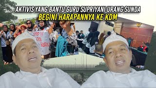 TERNYATA AKTIVIS YANG BANTU BU GURU SUPRIYANI URANG SUNDA ASAL BANDUNG  BERHARAP KDM HADIR SUPPORT [upl. by Isleen763]