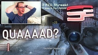 B2B2B QUAD FAILS COD4 Quad Headshot Feed [upl. by Zetes]